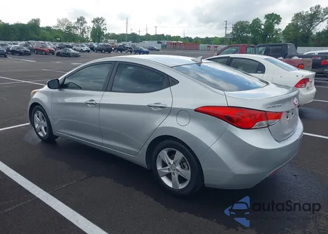 2012 Hyundai Elantra Gls (Ulsan Plant) из США, поврежденный, VIN KMHDH4AE0CU305017